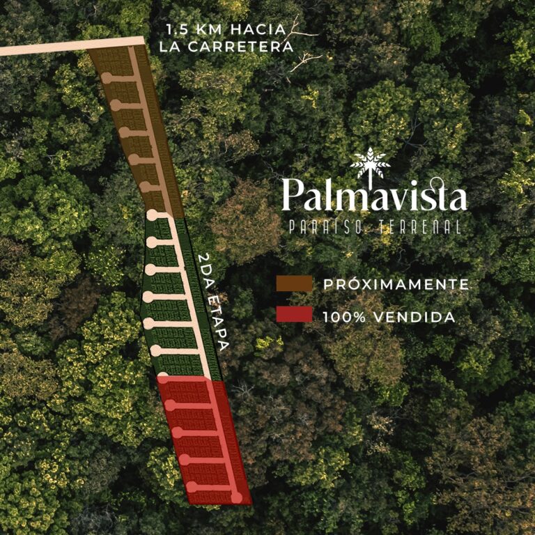Terrenos de inversión en yucatán Plamavista Reynaldo Velarde 1 A MIN DE CHICXU PV ETAPA 2 DISPONIBILIDAD